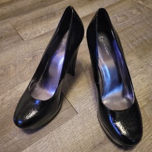 Black Calvin Klein Heels size 7 1\2